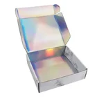 Gift Custom Logo Holographic Luxury Gift Box Packaging Cardboard Corrugated Paper Box