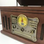 Cd Player Turntables USB SD With CD Wireless Player Vinyl Gramophone Player Cassette Recorder Fm Radio