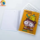 Spiral Spiral 3d Lenticular Notebook School Supplies 3D Lenticular Spiral Cartoon Exercise Custom Spiral Notebook