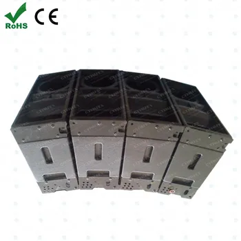 Guangzhou loudspeaker manufacturer GYIMPEX 8 inch three way line array Pro audio studio speakers dj equipment price