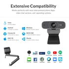 FCC CE RoHS 1080p 60fps Live Broadcast Camera Web Cam Driver Usb Pc Webcam Autofocus