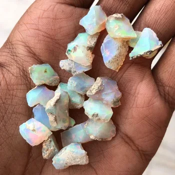 Per Gram Natural Ethiopian Welo Opal Semi Precious Rough Raw Stone Direct from Mines Wholesale Seller from Manufacturer Supplier