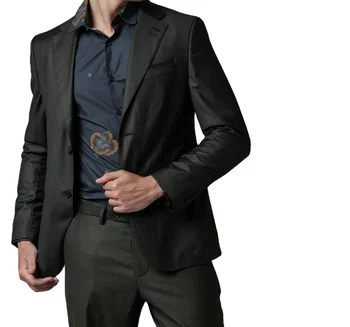 Construction best suited for all seasons Indian Ethnic Customize Men's Suit Blazer's Coat Pant 3 Piece Events Party Wear