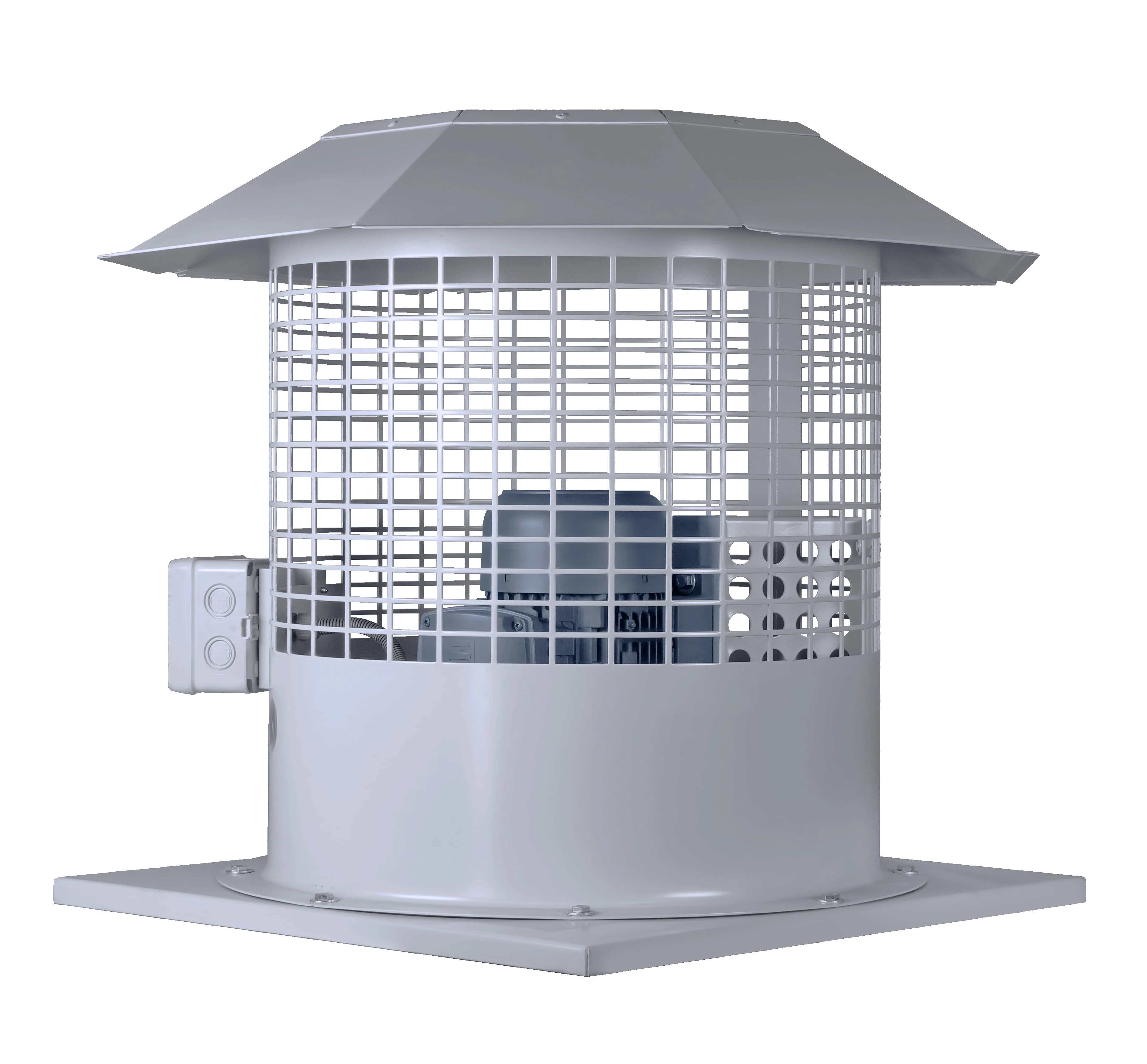 Axial Exhaust Roof Fan, VENTEUROPE, IE2~IE3, Cast - detail 2
