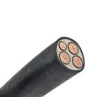 Wire Power Cable Yjv Cable 4 Cores Fire-resistant YJV Electrical Wire Power Cable