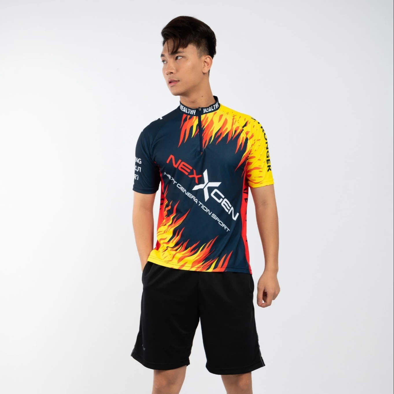 Polyester For Sublimated Custom Shirts 
