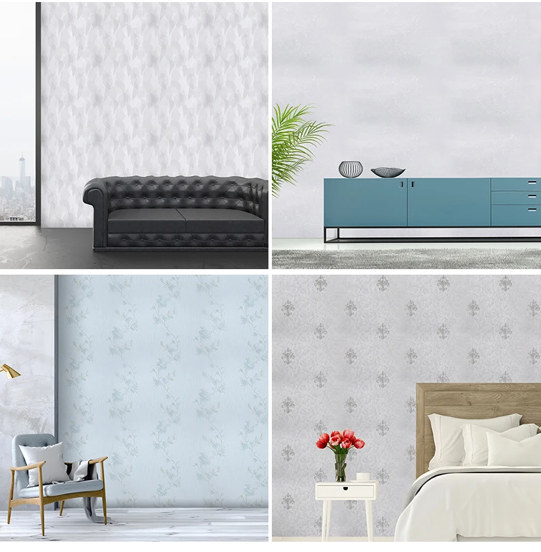 Akadeco modern design peel and stick home decoration self adhesive pvc wallpaper film