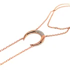 Ring Hand And Finger Ring Bracelet Gold Hand Bracelet Chain Jewelry For Women And Teen Girls Gifts
