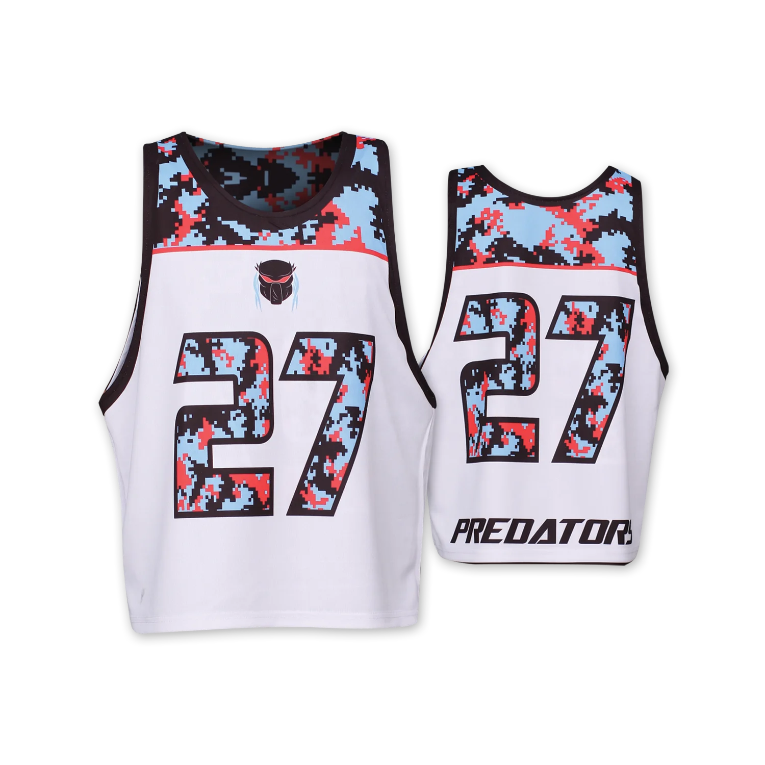 sublimated lacrosse pinnies