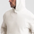 Sport Hoodies Custom Blank Slim Fit Sport Wear Hoodies Sweatshirts Casual Men's Gym Organic Cotton Hoodies