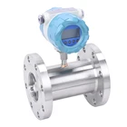 Turbine DN100 Flange Turbine Flowmeter For Liquids Pure Water Meter