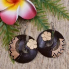 Fashion Earring Handmade Wooden Earrings. Earrings Handmade Earrings Fashion Women Geometric Hawaiian Jewelry Wholesale Earring Handmade Carved Natural Wooden Coconut Earrings.