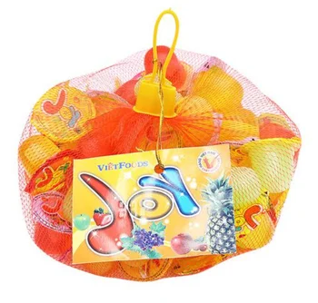 Best seller from Vietnam Mini Cup Multi-flavored Cup Shaped Fruit Jelly 800g mesh bag