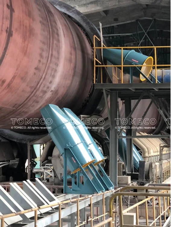 Cooling Axial Fan, CLINKER, ROTATING, KILN - detail 2