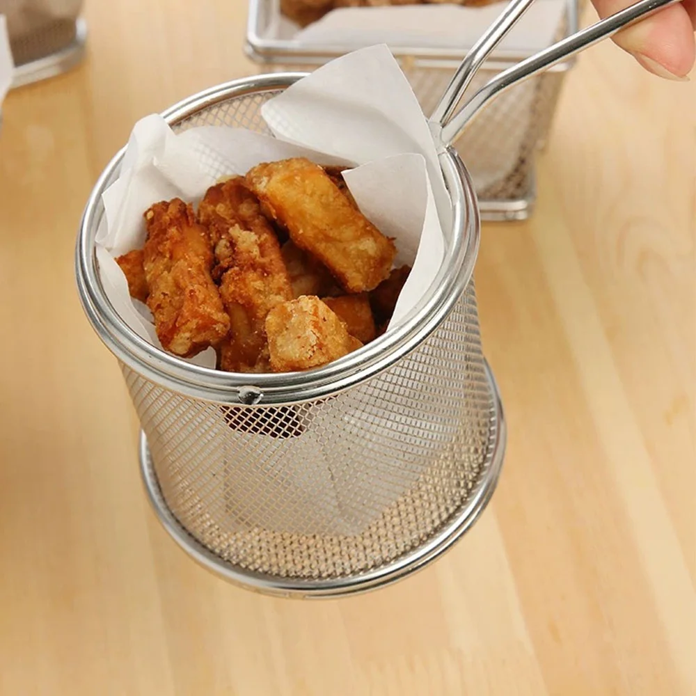 stainless steel basket french fry air fryer