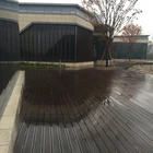 Deck Floor Anji 3D Embossing High Quality Waterproof Outdoor Tiles Bamboo Wooden Deck Floor