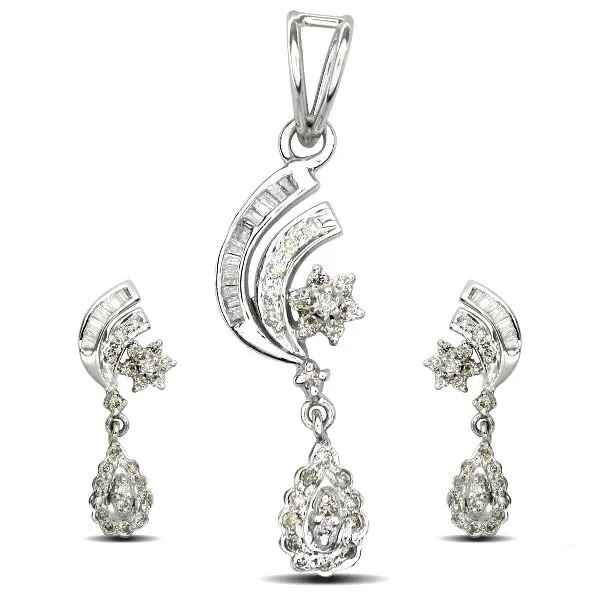 Beauty Jewelry Pendant Earring Set 