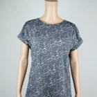 Lady Shirts Durable Using Fashion Women's Burnout Lady Wholesale T Shirts