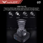 Recorder Wilot U3 140 Degree Wide Angle Parking Monitor Driving Recorder
