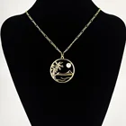 Jewelry SHUIIN Hawaiian 14k Gold Sea-life Coconut Tree Mountain And Sun Pearl Jewelry Set Wholesale For Women