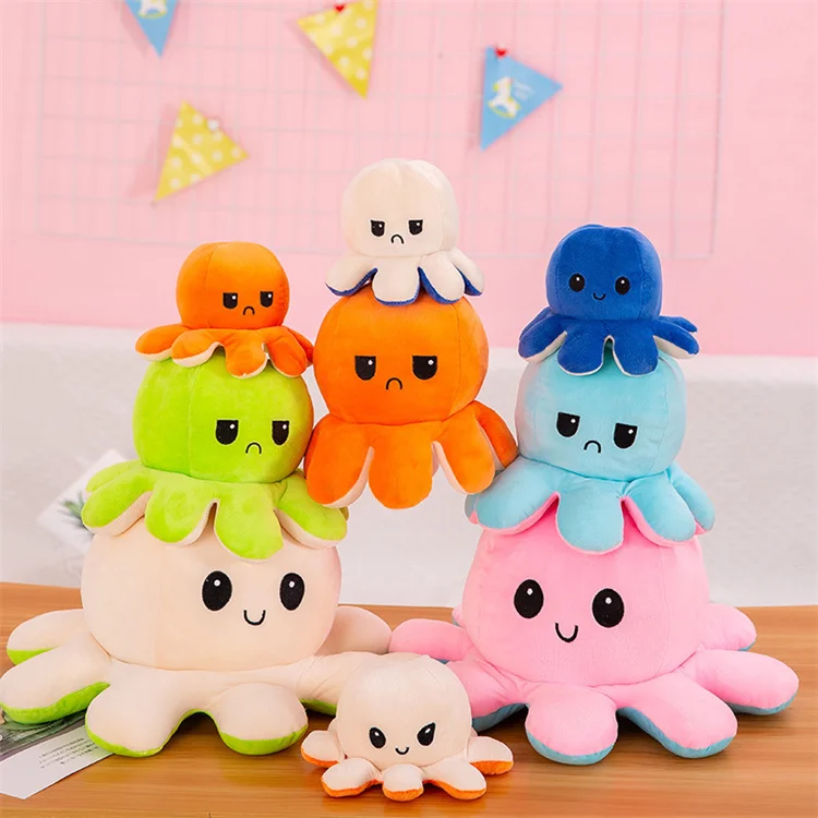 octopus plush size