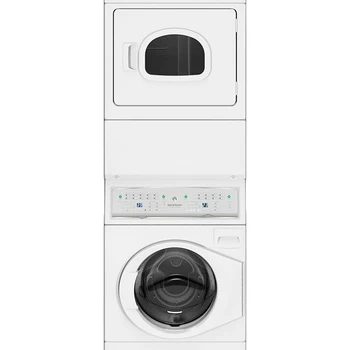SPEEDQUEEN STACKED WASHER Extractor & Dryer Industrial Washing Machines Hotel Used Commercial Laundry Equipment 10KG TOLKAR
