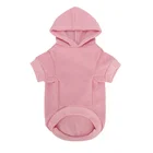 Custom Cotton Custom Pet Clothes Multicolor Fashion Classic Warm Blank Cotton Fleece Dog Hoodie