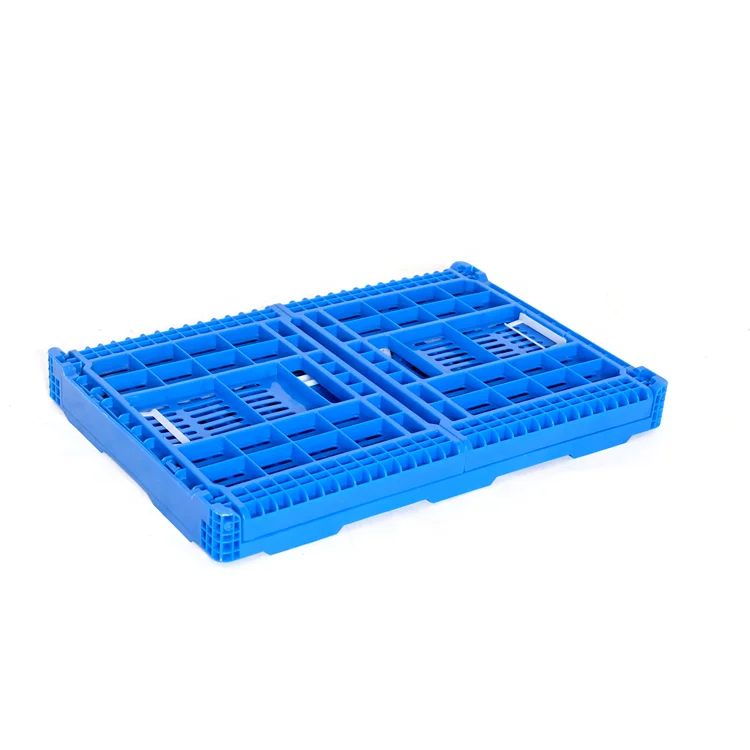 Manufacturer Wholesale Large Capacity Collapsible Crates Plastic for Fruits and Vegetables factory