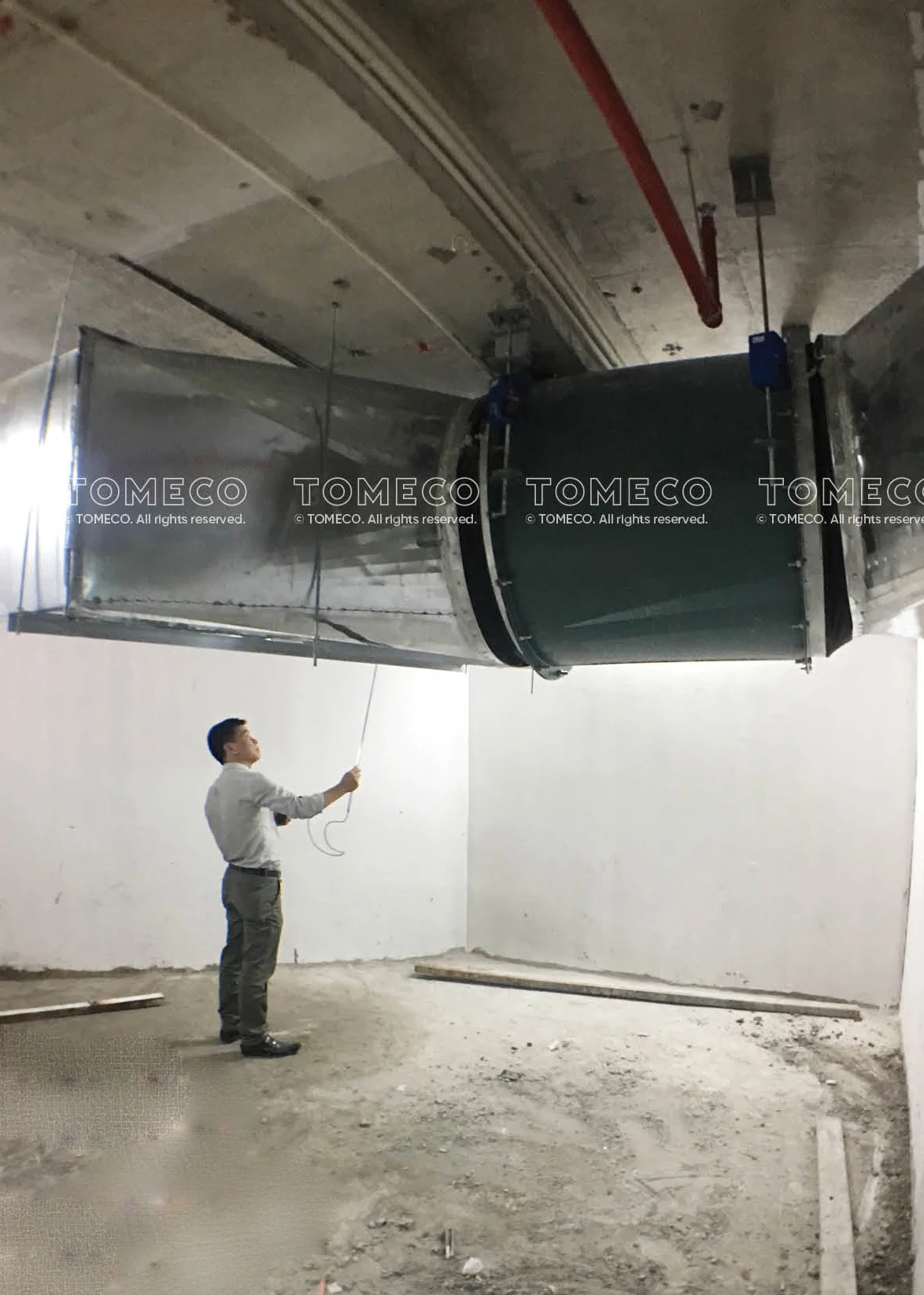 High Pressure Axial Fan, SWF, DUCT, MOUNTED, MIXED-FLOW - detail 12