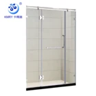 Stainless Steel Bathroom Doors 3002H Stainless Steel Hinge Bathroom Frameless Glass Shower Doors