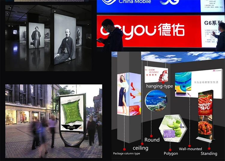 product frameless led advertising light box outdoor double sided lightbox signage-4