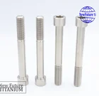 Titanium Alloy Titanium Bike Bolts Cylinder Head Screw Titanium Alloy For Bicycles