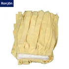 Yellow Wholesale Cut End Microfiber Yellow Strip Wet Kentucky Clip Mop Head Refill