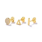 Cuff Jewellery ROXI Curated Ear Gift Set Gold Ear Huggie Hoop Cuff Jewellery Collection Sets 2022