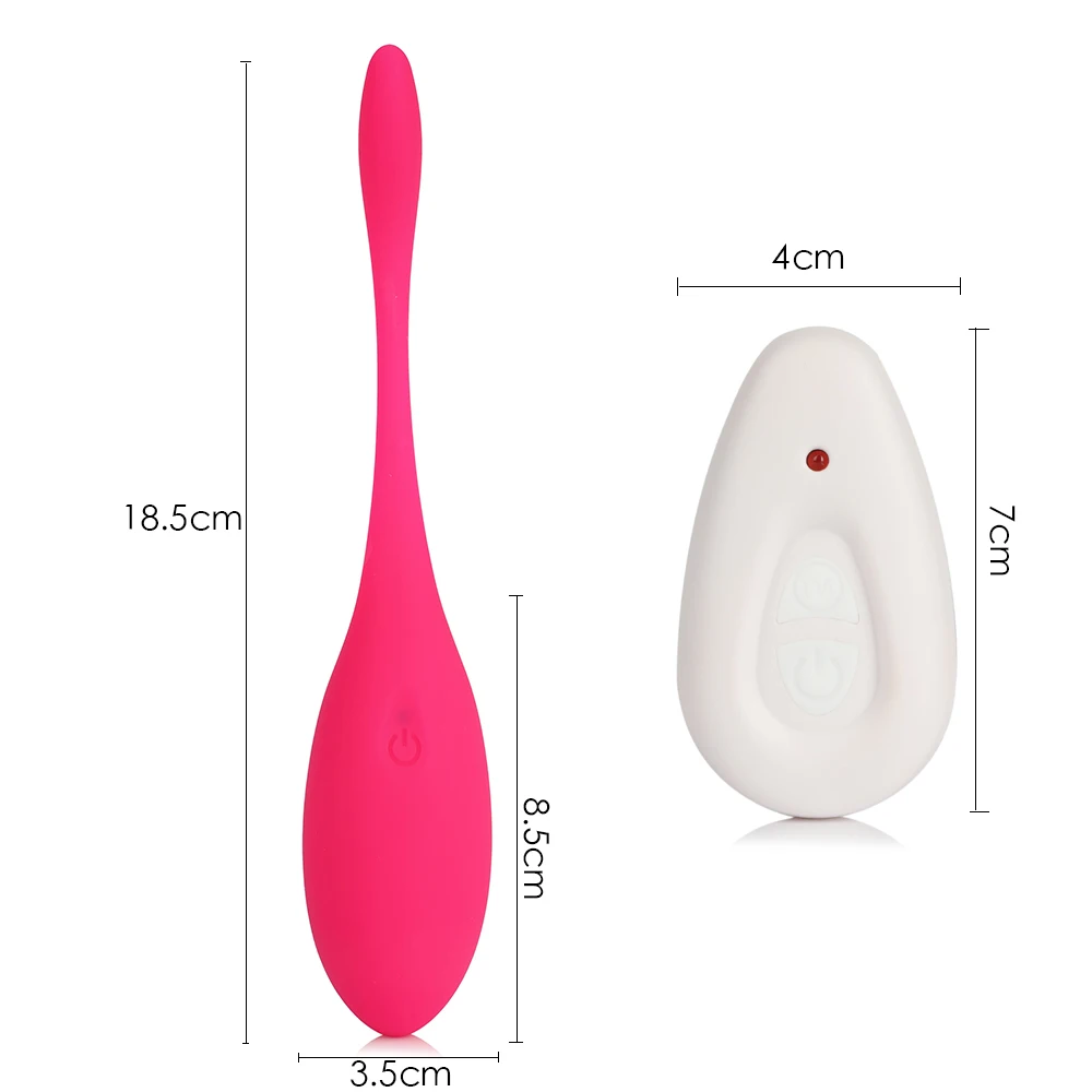 Wireless Remote Control Vibrating Bullet Egg Vibrator Sex Toys For