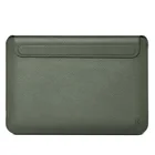 WiWU Ultra Slim Sleeve With Magnetic Closure For Macbook Air High Quality Genuine Leather Laptop Bags