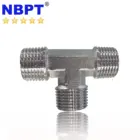Pipe Fittings Pipes And Pipe Fittings Male Stud Equal Tee Combined Connector Tee Pipe Fittings Type Fittings