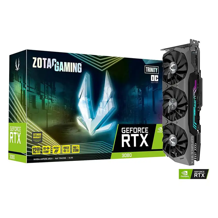 Gaming Geforce Rtx 3080 Trinity Oc Lhr 12gb Gddr6x 384-bit 19 Gbps Pcie 4.0  Gaming Zotac Rtx3080 Graphics Card Online - Buy Zotac Rtx 3080 Graphics  Cards,Video Card 3080 Rtx Palit,Grafikkart Rtx 3080