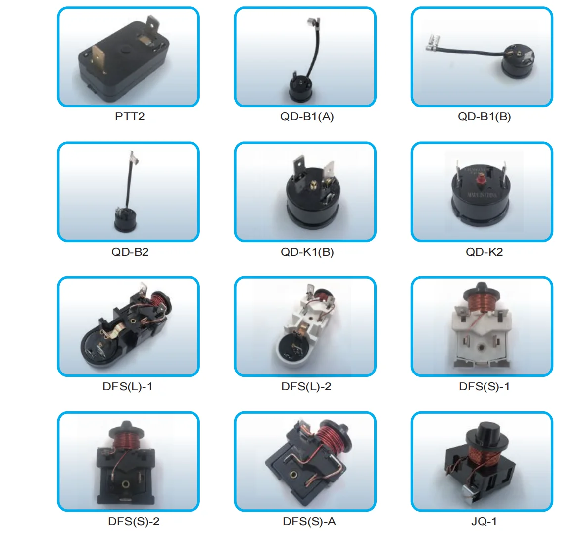 product refrigerator compressor relay 110v 220v ptc relay silver or golden pins with good quality-1
