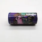 Jar For Biscuits Custom Design Round Tin Jar For Candy Biscuits Snacks Packaging