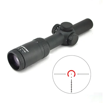 Visionking 1-8x24 XL Sniper Riflescopes Long Range Turret Reticle Night Vision Optics Sight Illuminatied Hunting Scope