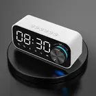 Stereo Radio Mini Wireless Speaker Stereo Portable LCD FM Radio Alarm Clock Speaker