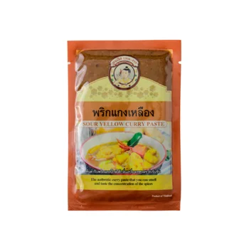 AD Look-Ped Premium Thai Yellow Curry Paste No MSG Added -Instant Food Ready To Cook Best Quality with Great Price From Thailand