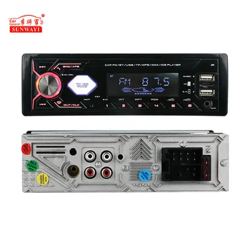 New Lcd 2 Usb car Stereo 1 Din with Aux-in Mp3 Fm Sd Car Mp3 player