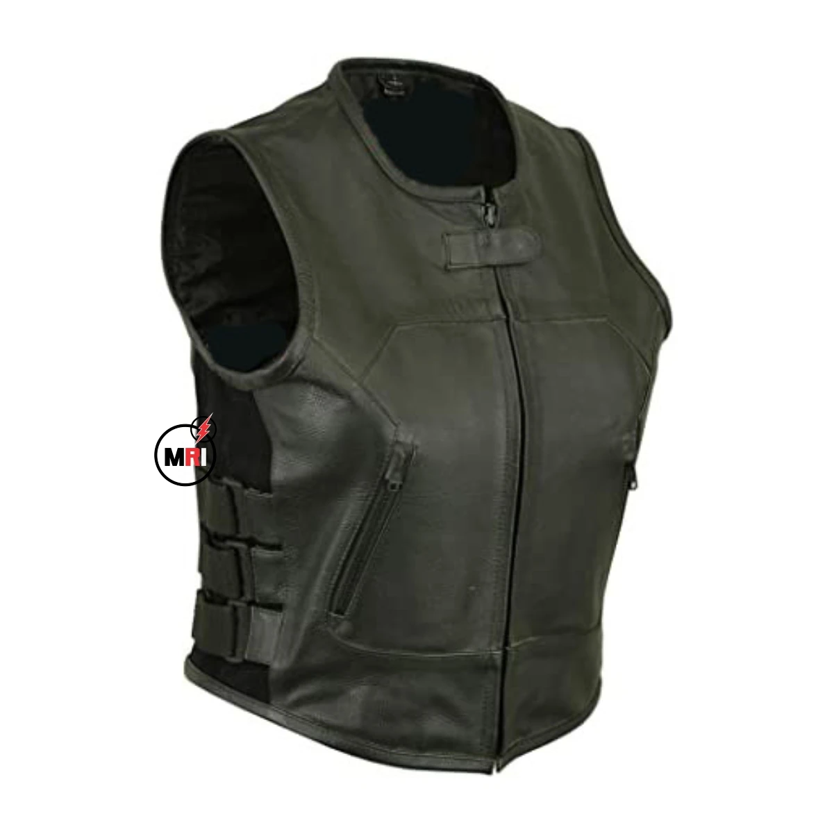 womens fashion leather vest