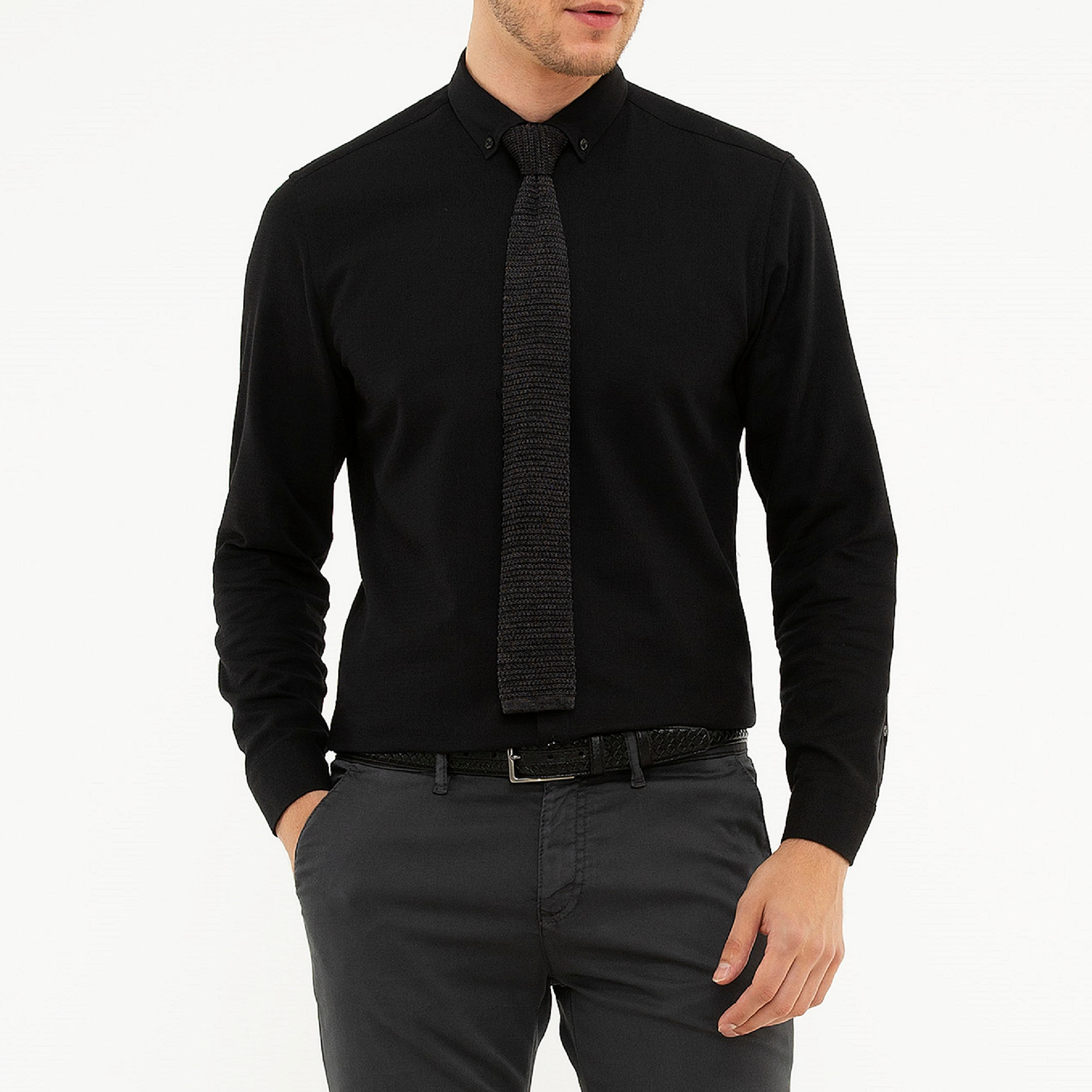 Camisas Negras Elegantes Para De Negocios 2021 De Calidad,Estilo Clásico,100 - Buy Fácil,Camisa,Camisa De Los Hombres Product on Alibaba.com