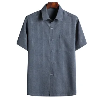Expert Corner Factory Custom Men's New Fashion Casual safari Shirt Button Up Custom Print Short Sleeves Shirts Men's Shirts