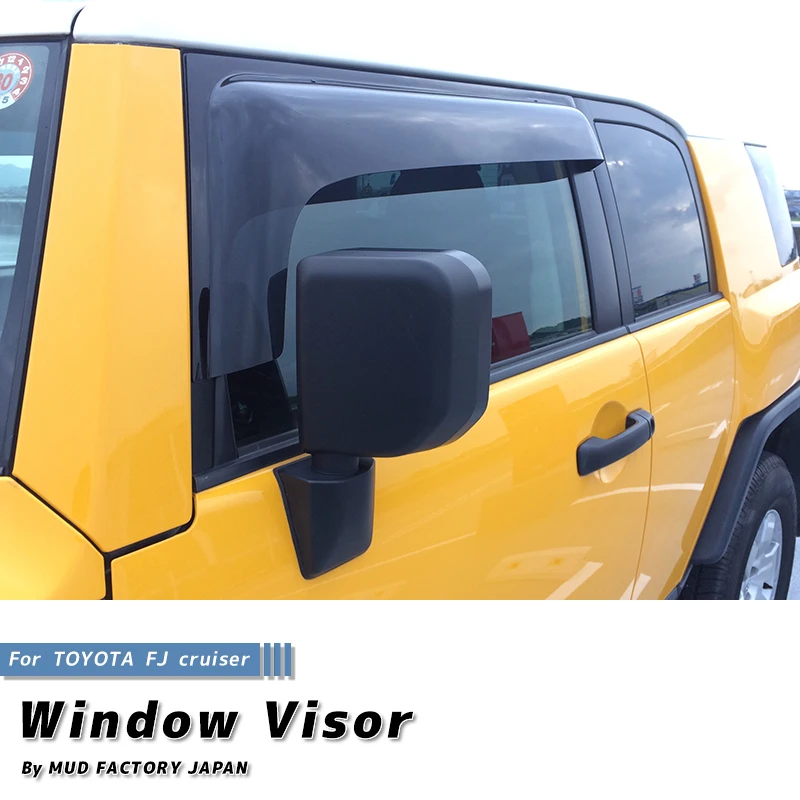 fj cruiser rain guards