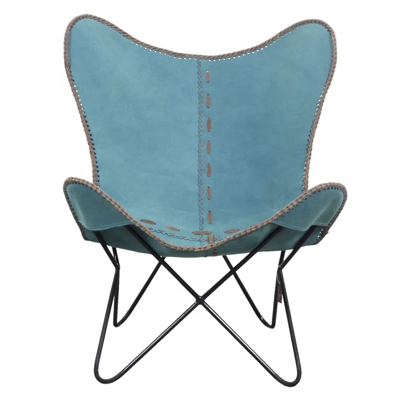 aqua butterfly chair