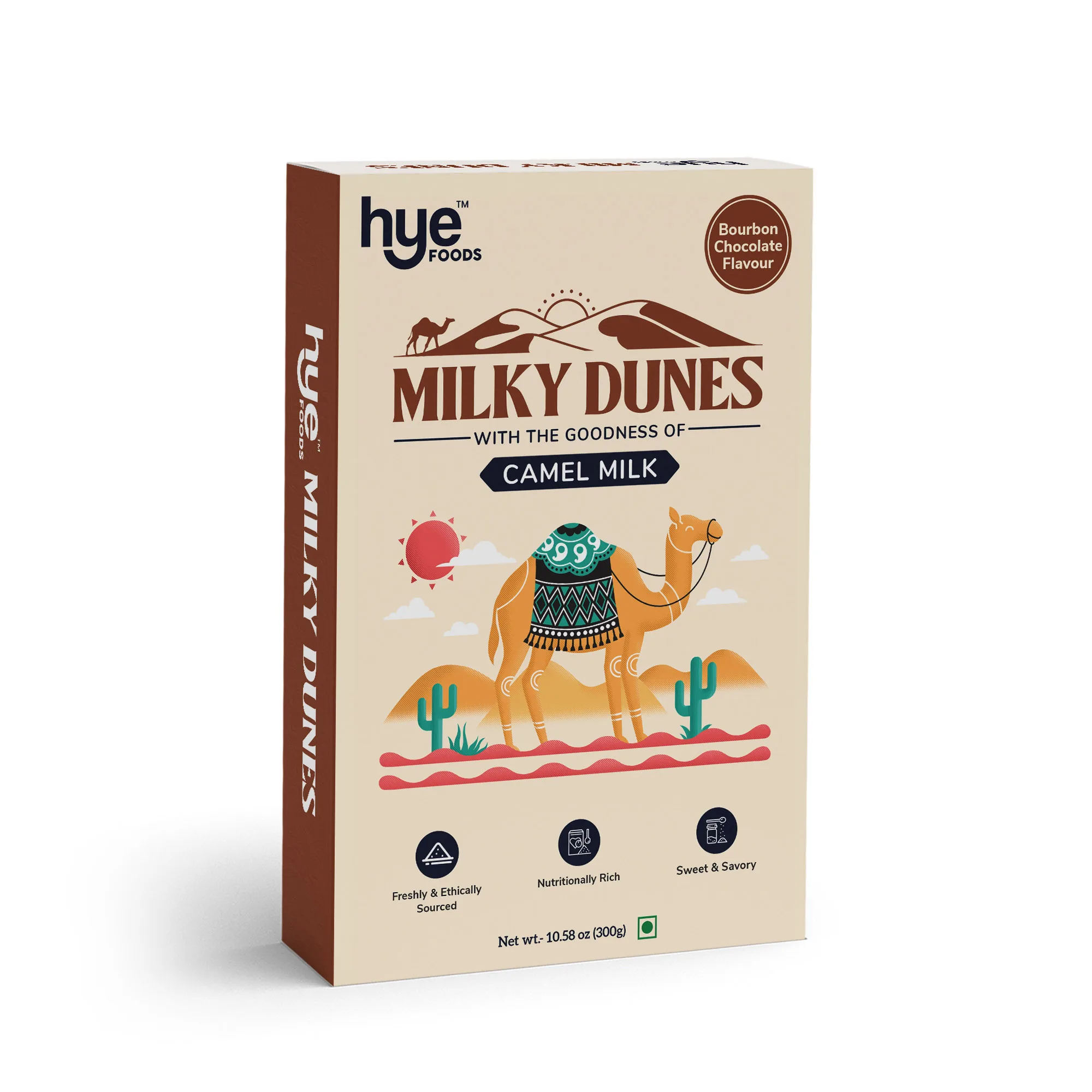 milky dunes made from camel milk powder | bourbon